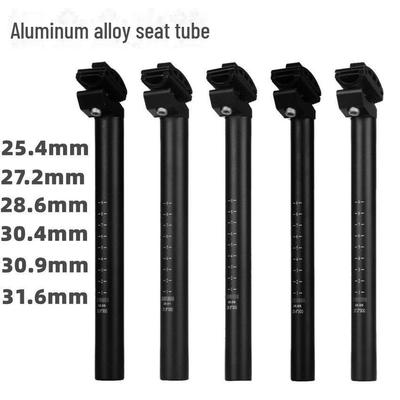 "Aluminum Alloy Seat Post Extension Rod for Mountain and Road Bikes"