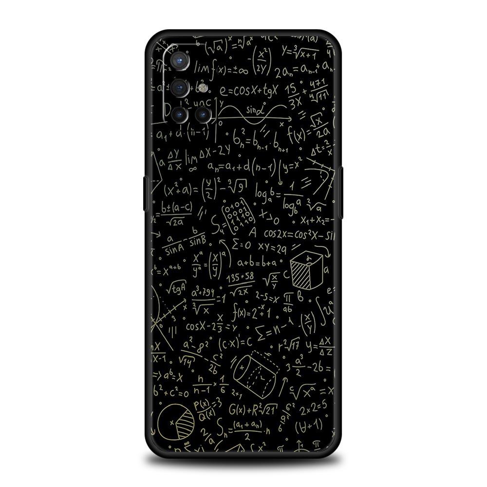 Phone Case For OnePlus 12 11 10 9 Pro 9T 12R 10R 9R 9RT 10T 8T 8 7 Nord 2T CE 2 5G N10 N100 Cover Physics Chemical Mathematics