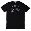 T-Shirt Cat Face Drawing CatWill Be Opened In a New Window or Tab
