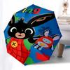 Bing Bunny Rainy Day Umbrella: Automatic Opening, Foldable Design, 8 Bone Frame, Outdoor Use, Perfect Gift for Fans and Travelers0104093a