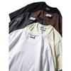American Heavy Weight Heavy Weight Short Sleeve T-Shirt Men 2024 New Arrival Fashion Trendy Brand Summer Export Export White T-shirt