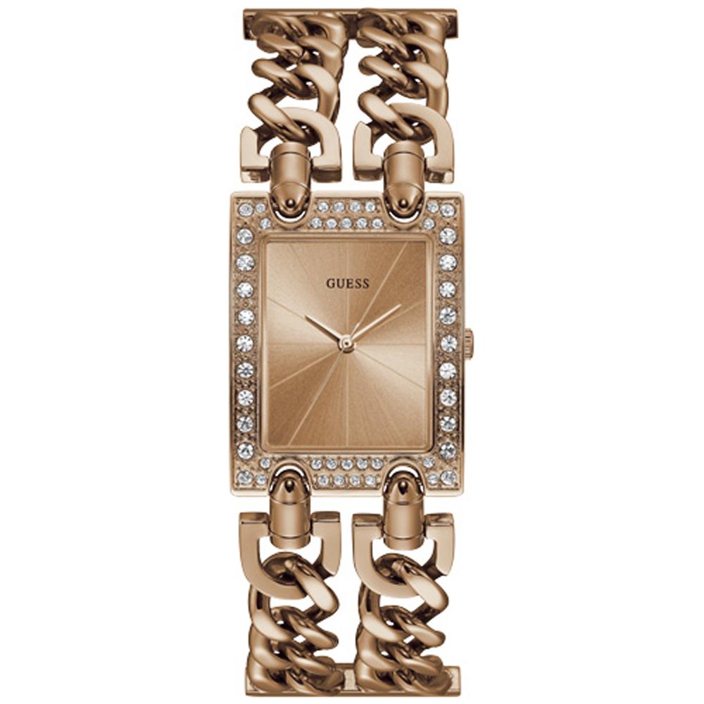 GUESS Mod Heavy Metal Rose Gold Stainless Steel Ladies Quartz W1121L3 розового золота