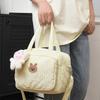 Diaper Bag Handbag Fashionable Mother and Baby Nappy Pouch One Shoulder Crossbody Bag for Bottle, Diaper Storage