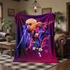 Lamine Yamal Print Flannel Blanket Soft Warm Sofa Bed Throw Blanket For Home Office Bedroom