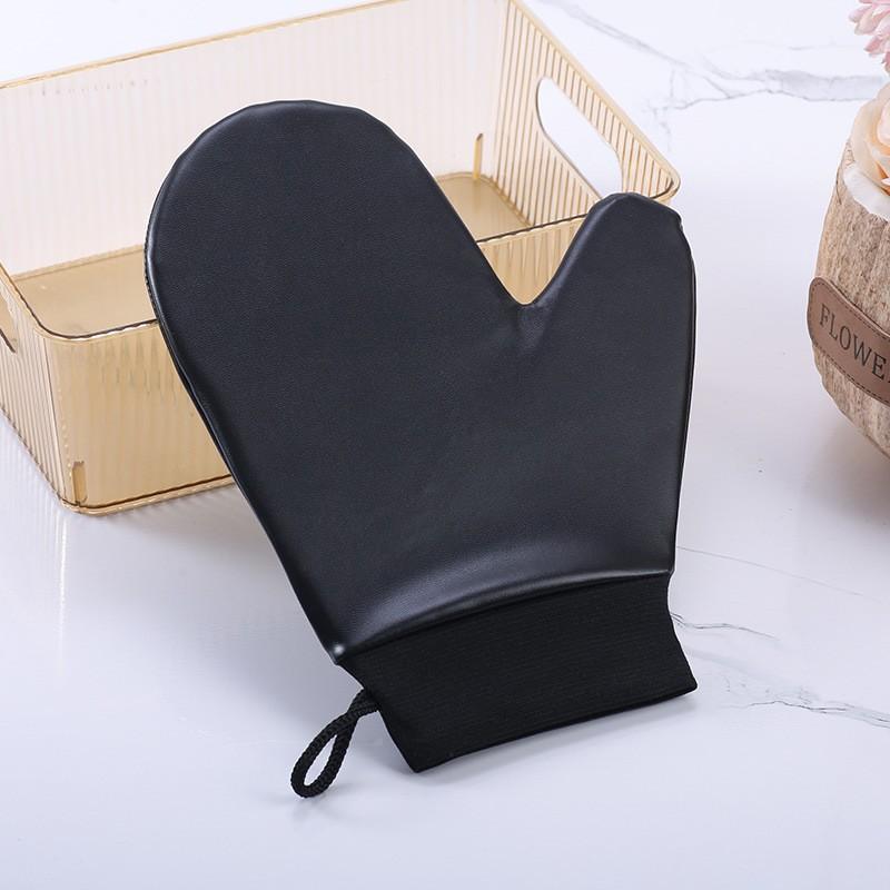 Body Lotion Gloves Beauty Black Oil Quick Application Tool Sunscreen Essential Oil Application Tool Massage Flocking Tool