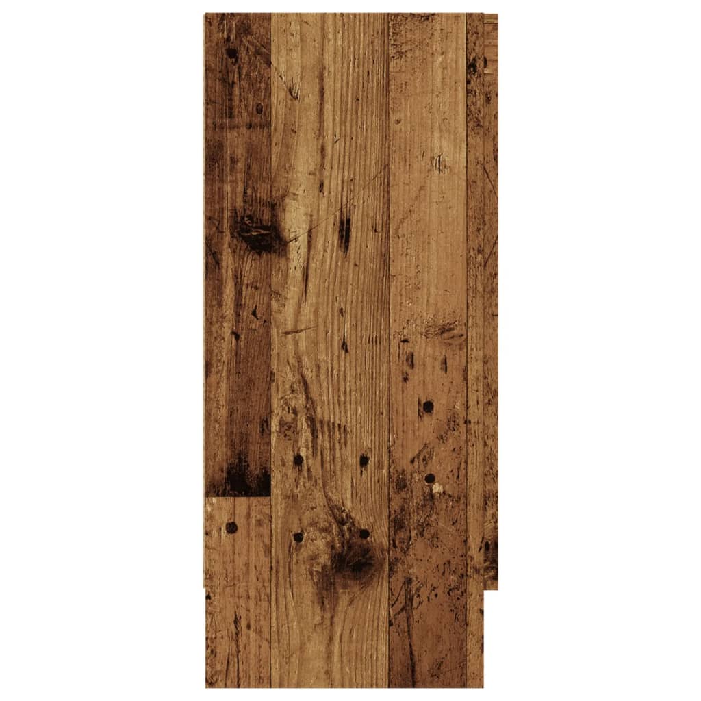 Sideboard Reclaimed Wood Look 120x30.5x70 cm Engineered Wood