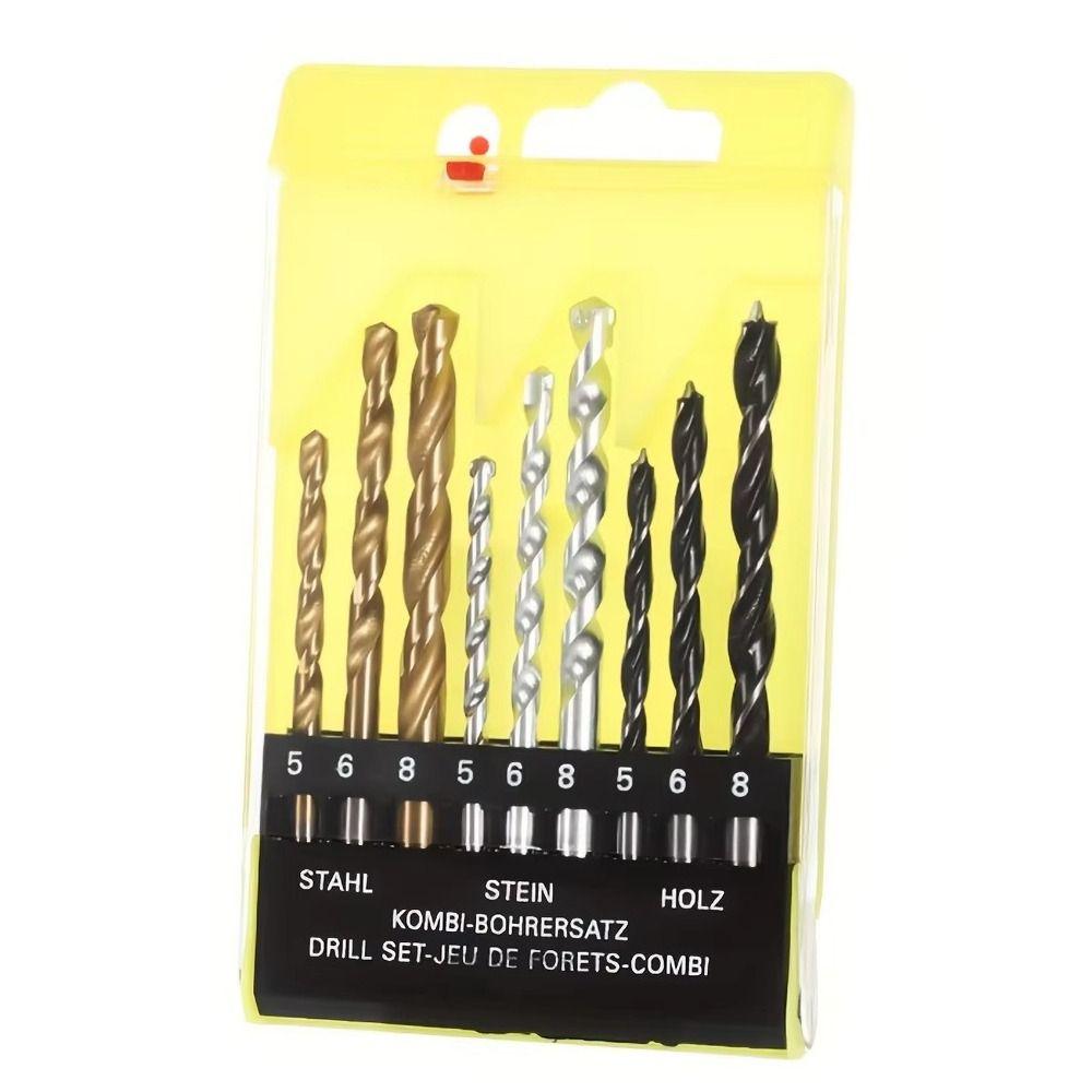 High-Speed Steel HSS Bit Straight Handle Wood Drill Bit Twist Drill Bit