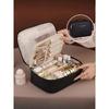 Holiday Travel Makeup Organizer Bag, Multi-Functional Cosmetic Storage Pouch