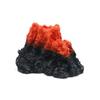 Natural Style Volcano Oxygen Pump Decor Resin Fish Tank Air Pump Volcano  Mini Aquarium