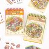DIY Decorative Sticker Chinoiserie Theme Landscape Sticker Book Scene Sticker Journal Supplies Gift for Kid Child