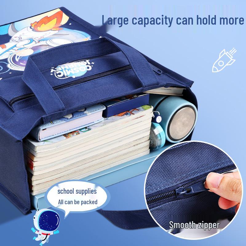 Large Capacity Art & Homework Tote Bag for Elementary Students