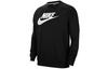 Sweatshirts Men's Black Crew Neck Moderate Regular CU4474-010