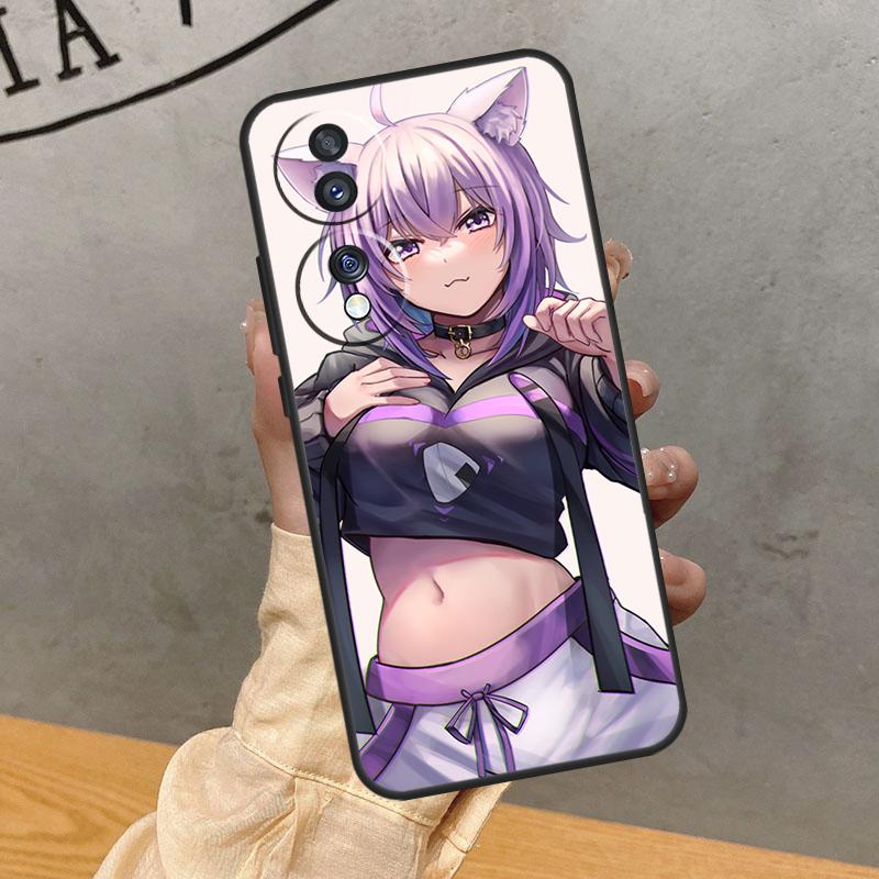 Nekomata Okayu Hololive Case For Honor Magic 8 5 6 7 Lite 200 400 Pro 50 70 90 X8c X8b X9a X9b X9c X9d Win RT Cover