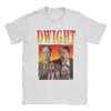 Hip Pop Y2k Graphic Short Sleeve Dwight Schrute T Shirt The Office Tv Show Tops Crew Neck TShirt for Men Summer Funny TShirts
