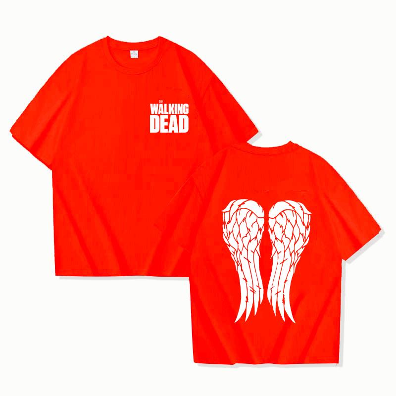 Nová Horká The Walking Dead Módní Dámská Pánská Letní Trička Unisex Ležérní Krátký Rukáv Kulatý Výstřih Topy Trička