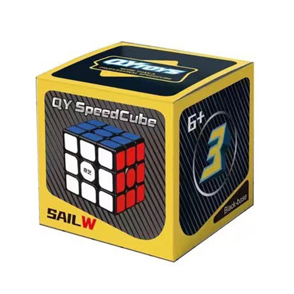 Qiyi Magic Cube 3x3 4x4 Black Stickers Educational Puzzle Magic Cube Toys For Children Kids Gift Toy Cubo Magico