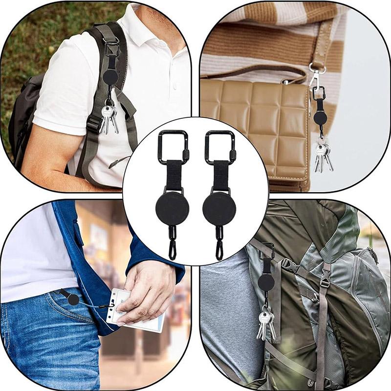 Outdoor Anti-theft Retractable Phone Lanyard, Anti-theft Phone Tether, Prevent Drops, For Travel&Hiking Prevent Falling Lanyard