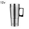 1200 ML Portable Water Heater Car Hot Kettle 120/240 W 12/24 V Car Truck Water Heater Auto Shut Off Fast Boiling for Travel Home