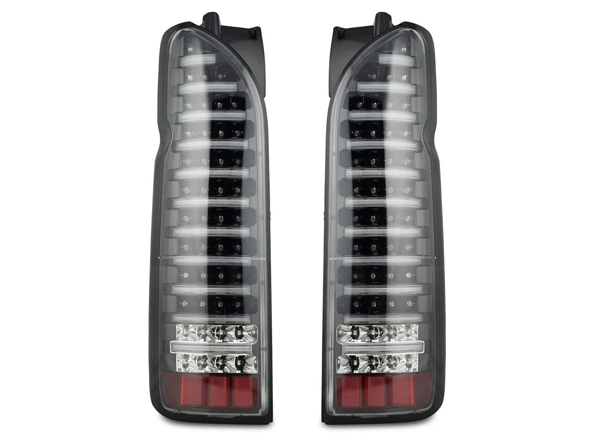 

Regius Ace 200 Серии 1-й - 7-й Светодиодный Волокно Черный Прозрачный Задний Фонарь TRISTAR S [Поколение Hiace] чёрный