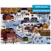 Buffalo Games Charles Wysocki Festive Winter Scene 1000-Piece Jigsaw Puzzle for Adults and Families