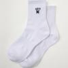 SATUR Cotton Crew Socks_White