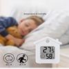 1Pc Small House Thermo and Hygrometer Accurate Home Baby Room Thermometer Detector Mini Portable Electronic Temperature and Hygrometer