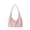 Stylish Faux Leather Hobo Bag with Braided Shoulder Strap Slouchy Large Capacity Zip Top Tote Purse