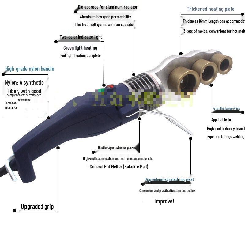 ChiWeng Adjustable Temperature PPR/PE Pipe Fusion Welder