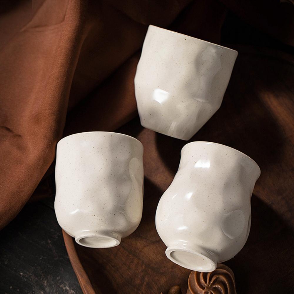 Ceramic Espresso Cups White Teacup Espresso Mugs Demitasse Cups