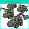 Excavator Alloy Inertial Mixer Truck Dump Truck Crane Model Children Car Toy