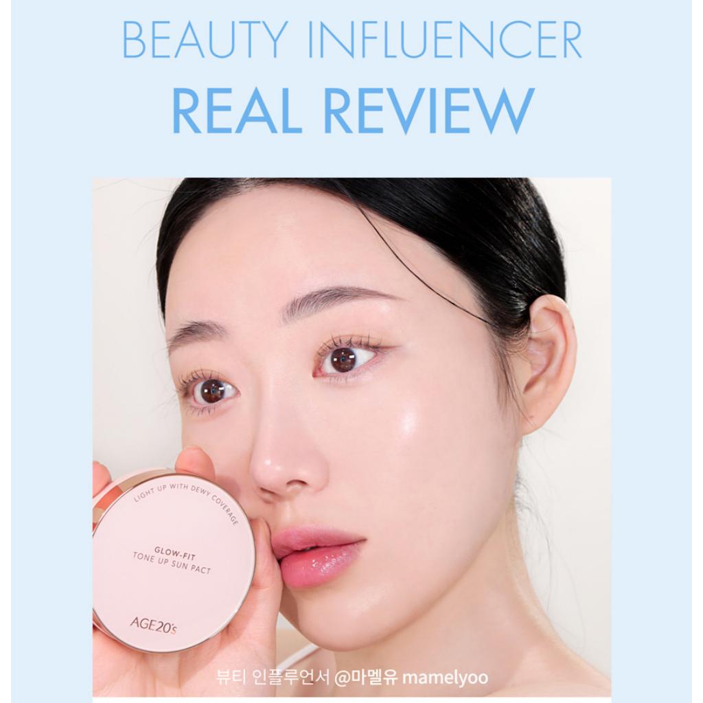 [AGE20'S] Glow Fit Tone Up Sonnenpuder (SPF50+/PA++++)