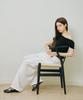 Yuseuteule Slit T-Shirt (Black)