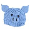 Baby Cartoon Animal Photography Hat Infant Cute Crochet Knitted Hat Props Accessory