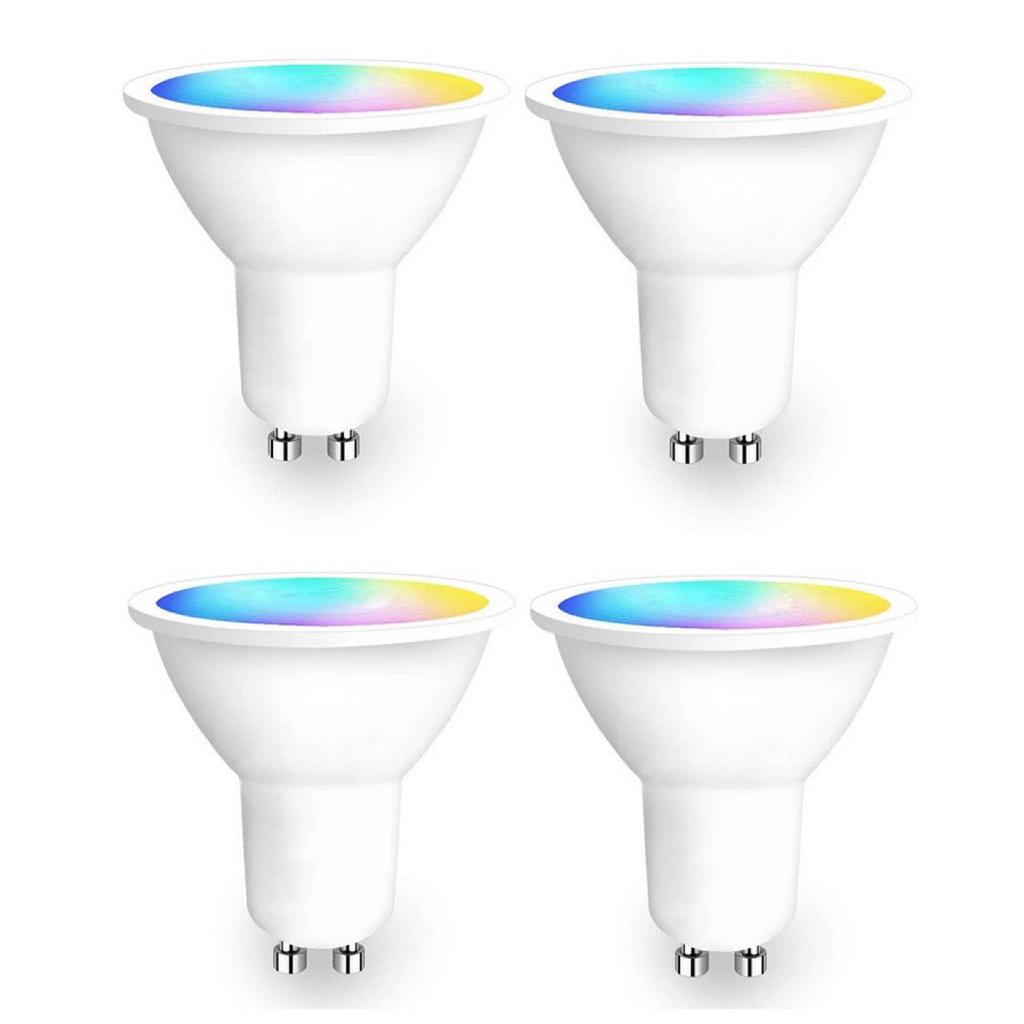 Graffiti Smart WiFi GU10 Spotlight, Voice Controlled & Color Changing, Compatible with Alexa & Google Assistant
