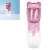 Portable Pet Feeder Dog Cat Water Bottle and Bowl Dispenser for Outdoor Walking Travel