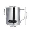 600ml Stainless Steel Milk Frothing Pitcher Espresso Coffee Cup Mugs with Measurement