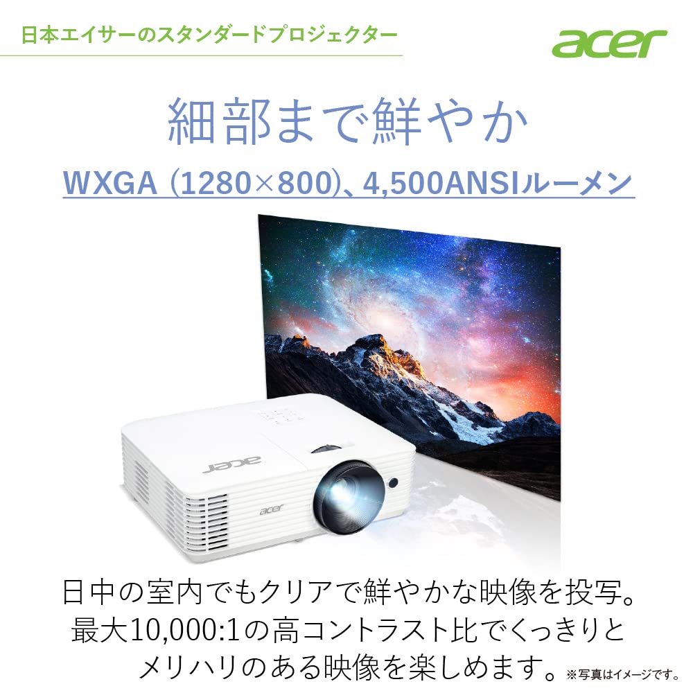 Acer M311 Smart Projector Japanese Wireless Android WXGA ANSI lumens 10W (Official Brand) projection, OS, (1280x800) resolution, 4,500 (standard),