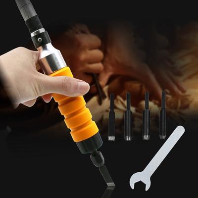 Herramienta Eléctrica para Talla en Madera Cincel para Talla en Madera Cincel para Ranurar Cincel para Talla Bolígrafo de Talla Máquina de Talla con Cincel Eléctrico