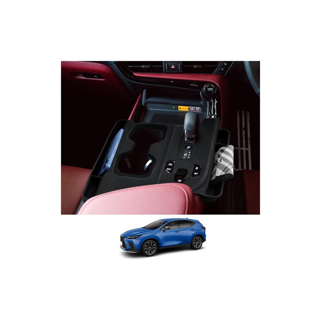 CDEFG Acoperire Panou Consolă pentru 2025 Lexus NX a 2-a Material Siliconic cu Design Lexus NX Covoraș Panou Consolă Organizare Interior Auto Compatibil cu