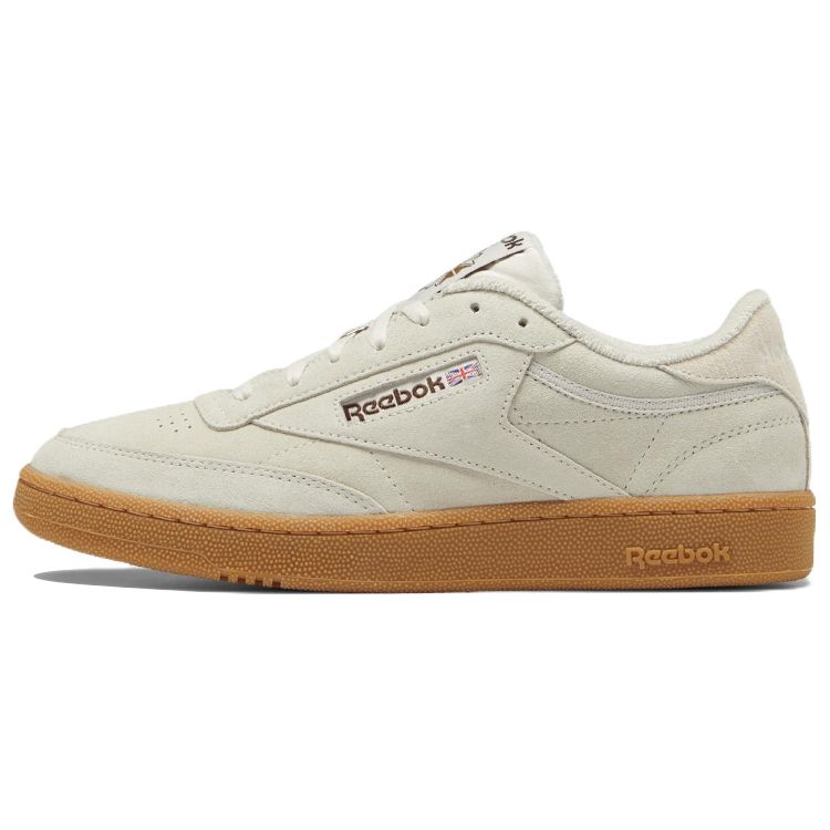 Reebok Club C 85 Stucco Gum Unisex Sneakers Grey Brush-Brown GX1703