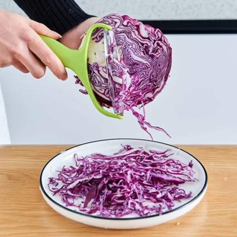 Multi Functional Peeling And Shredding Tool, Food Grade Stainless Steel Shredding Tool, Potato Slicing, Cabbage, Purple Cabbage Shredding Tool
