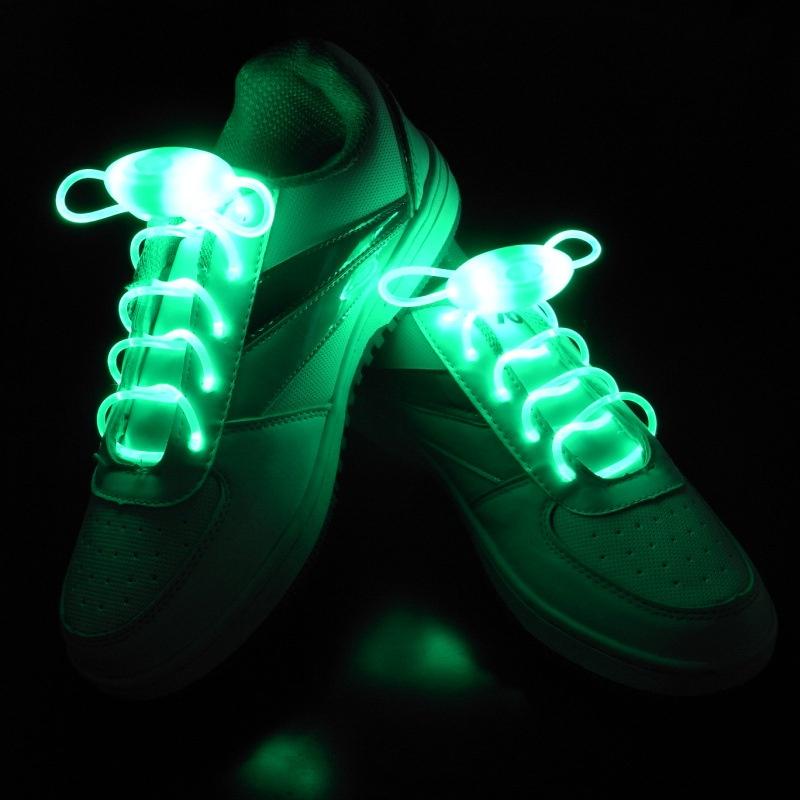 Light Up LED Shoelaces Fashion Disco Party Glowing Night Sports Shoe Laces Shoe Strings Multicolors