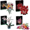 Set di Costruzione Compatibile con Fiori Secchi Per Regalo Romantico Decorazione per la Casa