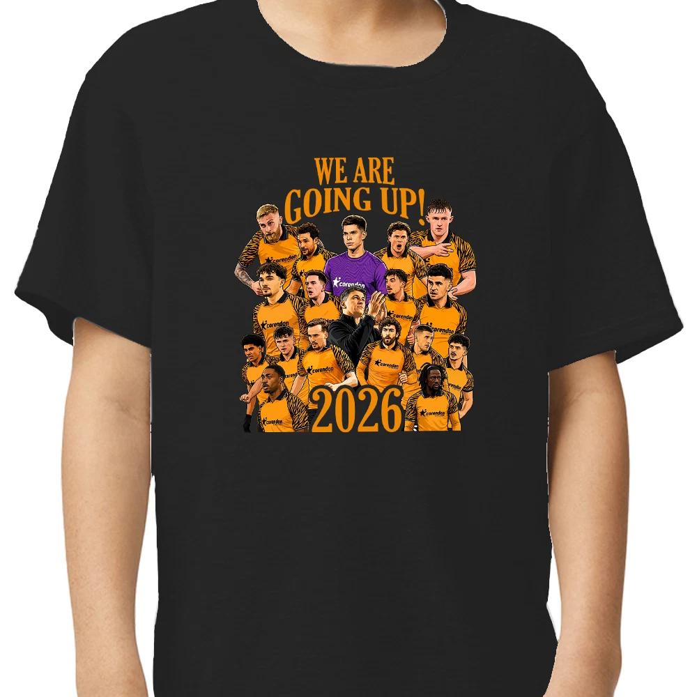 Hull City Play Off Winners 2026 Kids Black T-Shirt Tee We Are Going Up Kids Tee L