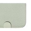 Hermes Poisson Color Block Mysore Goat Leather Card Holder Women Accessories Hissing-Green H084483CKAA