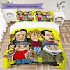 Only Fools and Horses Muster Bettwäsche Steppdecken-Set Steppdeckenbezug Kissenbezug Heimdekoration Geburtstagsgeschenk (1 * Bettbezug + 2 * Kissenbezug ohne Füllung)102