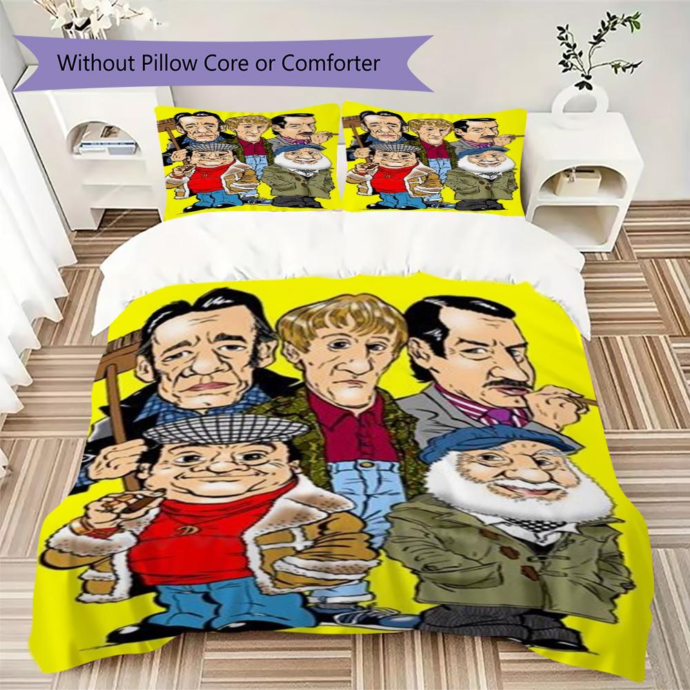 Only Fools and Horses Muster Bettwäsche Steppdecken-Set Steppdeckenbezug Kissenbezug Heimdekoration Geburtstagsgeschenk (1 * Bettbezug + 2 * Kissenbezug ohne Füllung)102