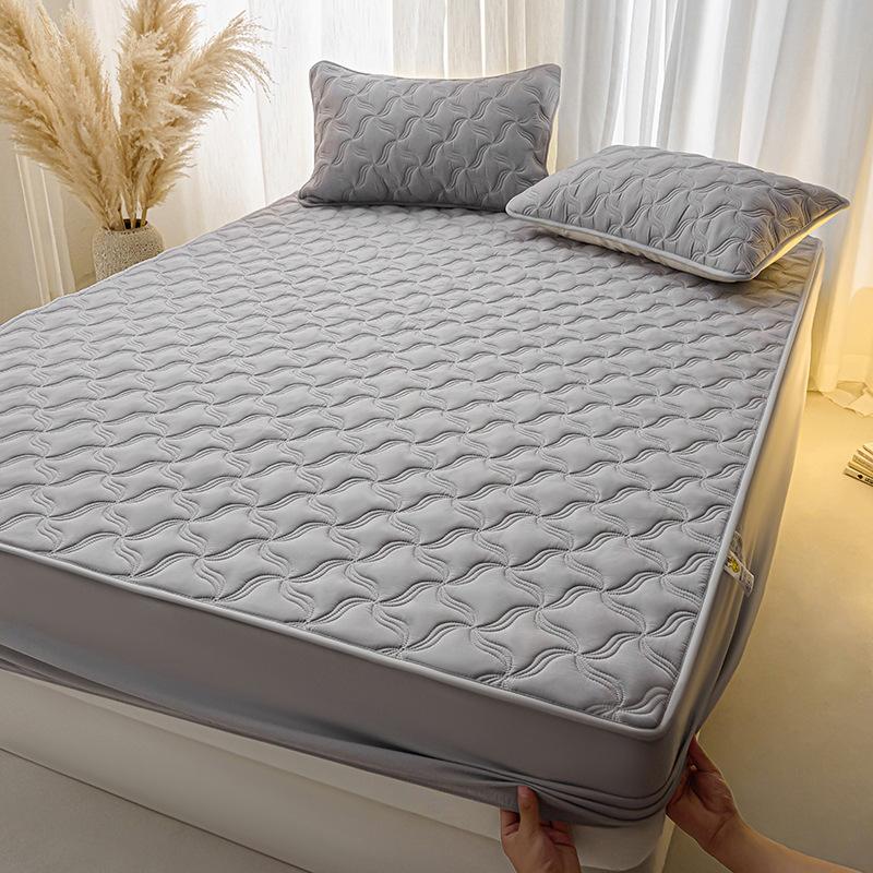 Category A Maternal and Infant Waterproof Diaper Sheet, Quilted Thickened Mattress Protector, Dustproof Bed Cover, Bed Cover