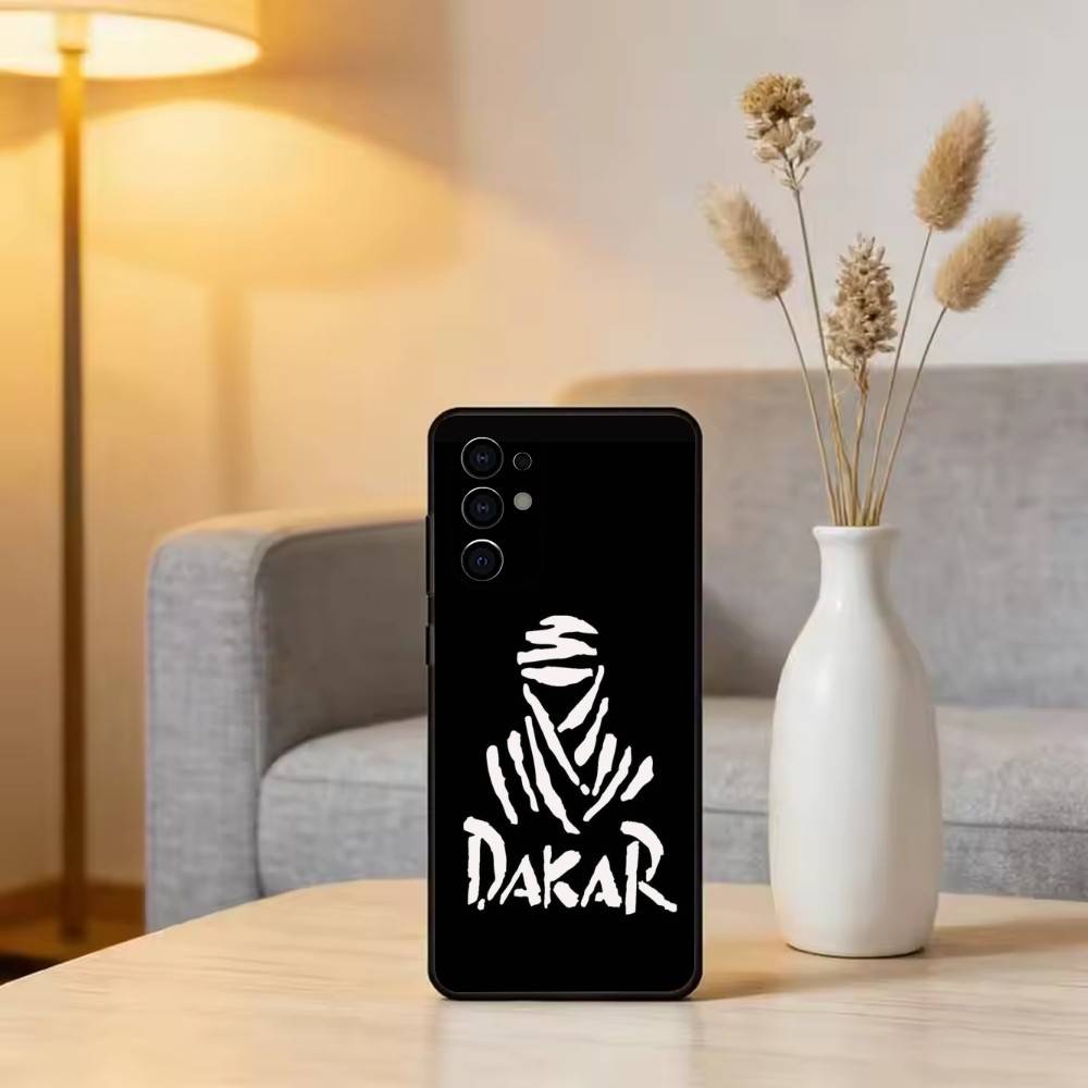 R-Rally x D-Dakar Stil Handyhülle Schwarzes Silikon Weich Für Samsung S25,S24,S21,S22,S23,S30,Ultra,S20,Plus,Fe,Lite