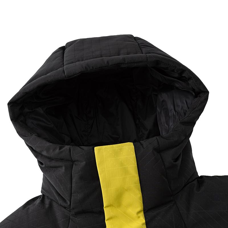 Men's Jacket Anta Down Jacket Unisex Yugang Yellow/Basic Black
